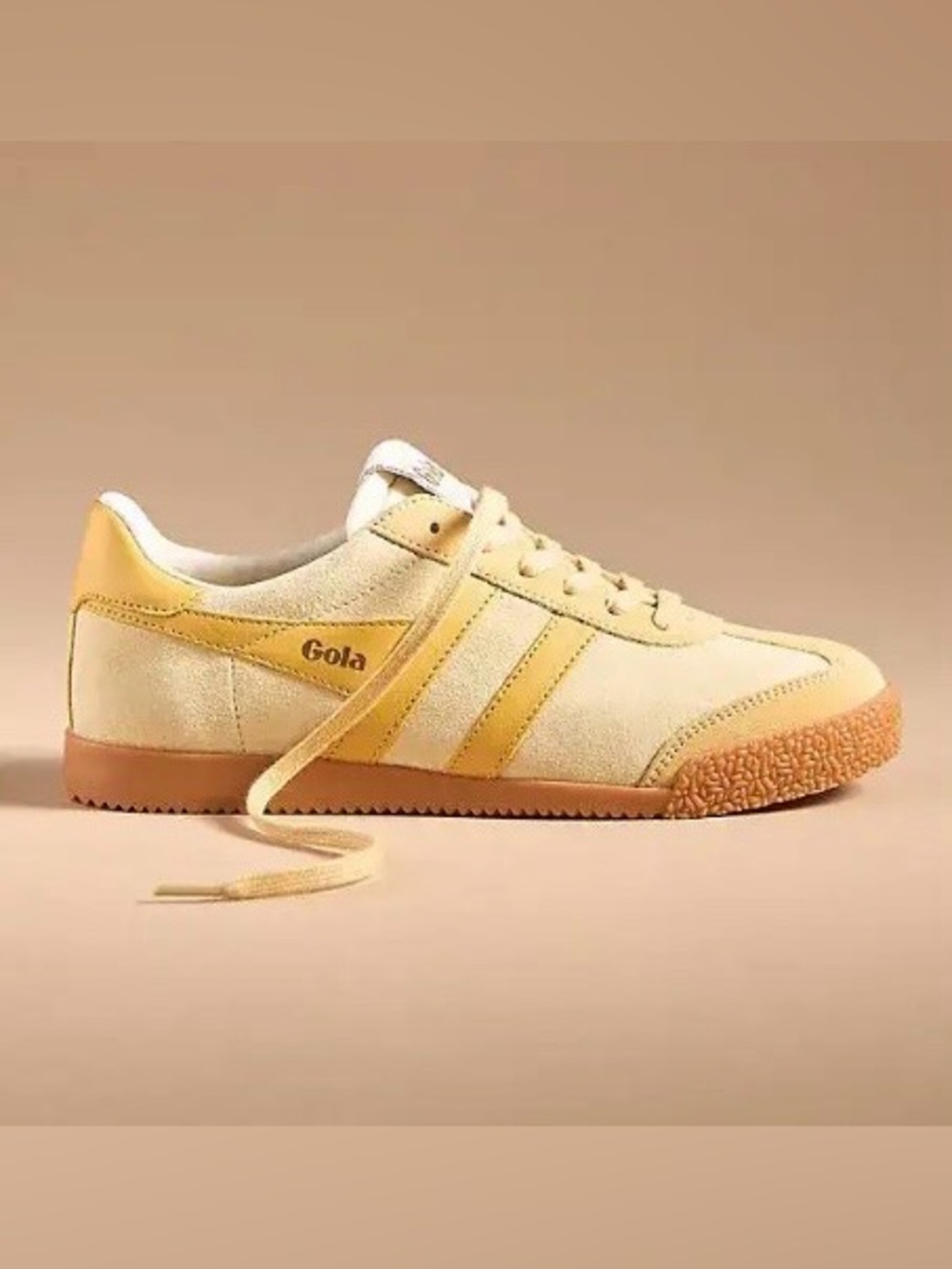 ☀️ NWT ☀️ Gola Women’s Elan Trainer, Size 8.5, Transparent Yellow/Calendula